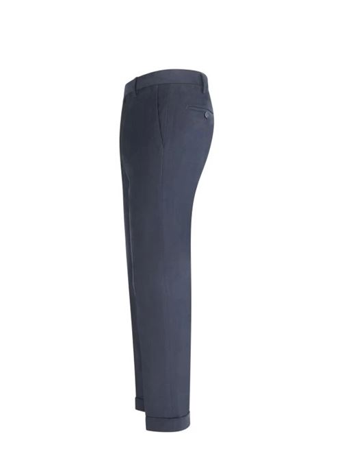 Pantalone blu tasca a filo in cotone BRIGLIA | BG04S 424170.00011